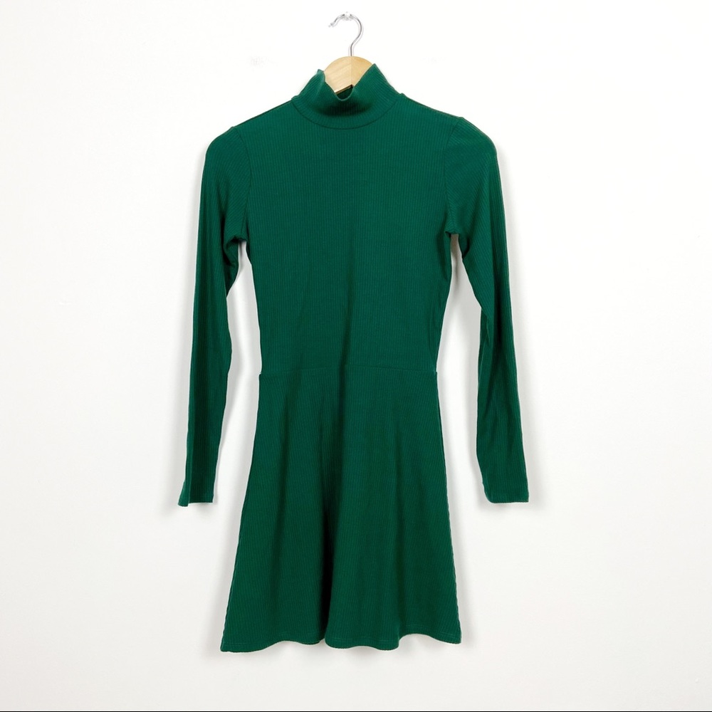 NWOT Reformation Maya Rib Mini Dress - Picture 5 of 12